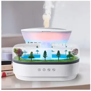 FOCLATUNER Diffuseur daromathérapie LED 7 couleurs humidificateur avec... pas cher
