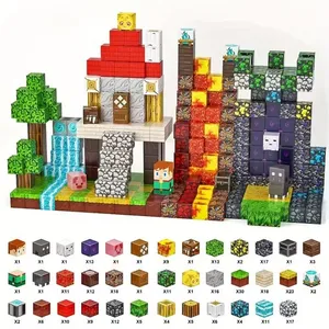 IHABOR Construction Magnetique Enfant 300 pièces Magnetic Blocks 3+ Je... pas cher