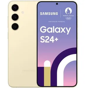 Samsung Galaxy S24 Plus Smartphone 256 Go Crème Débloquer tous les opé... pas cher