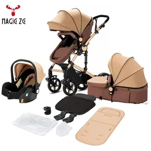 Poussette 3 en 1 Magic ZC Poussette Pousette trio 3 en 1 Pousette Cadr... pas cher