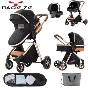 Poussette Magic ZCPoussette est dotée de roues en EVA résistantes et d... pas cher