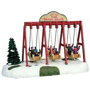 Lemax - Swing Boats -  B/o (4.5v) - Kersthuisjes & Kerstdorpen