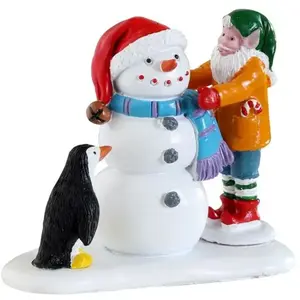 Lemax - Building A Snowman - Kersthuisjes & Kerstdorpen pas cher