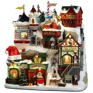 Lemax - 'The Elf Workshop' - Verlicht kerstdorp - Exclusief adapter (werkt ook op batterijen) pas cher