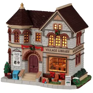 Lemax - Village Library - Kersthuisjes & Kerstdorpen