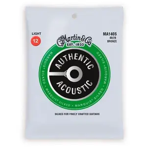 Comparateur de prix : Martin MA140S Authentic Acoustic - Marquis Silked - 80/20 marron clair (12-54)