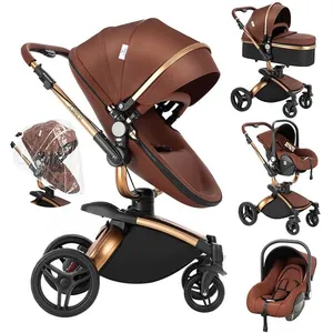 Poussette Magic ZC Poussette 3 en 1 Pousette Poussette nouveau-né Plia... pas cher