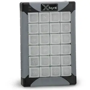 P&I Engineering XK-24 toetsenbord USB Zwart, Grijs pas cher