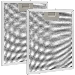 FIREGAS 2 pièces Filtre à Graisse Métallique 339x257mm,Accessoire Hott... pas cher