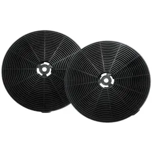 Filtre à charbon actif pour hotte aspirante FIREGAS CC170 - Blanc - 2 ... pas cher