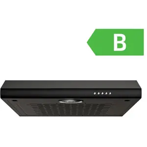 Hotte Aspirante Casquette Visière 60cm FIREGAS -3 Vitesses - Évacuatio...