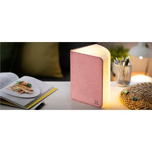 GINGKO SMART FABRIC BOOKLIGHT LARGE-Lampe à poser Lin H21.5cm pas cher