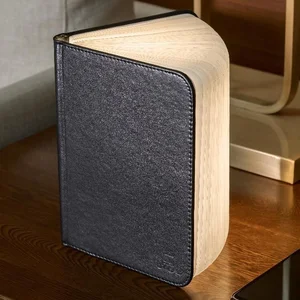 GINGKO SMART BOOKLIGHT MINI-Lampe à poser Cuir H12.5cm pas cher