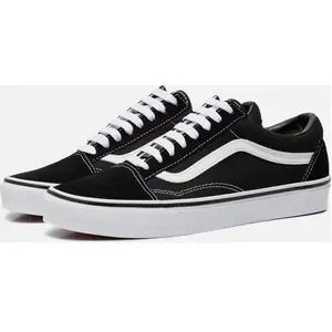 Vans Old Skool Homme - Black, Black 43 pas cher