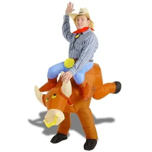 Costume toréro à dos de taureau gonflable déguisement rodéoVendu parfnac-be