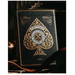Pokerkaarten Artisan Black Premium - Bicycle pas cher