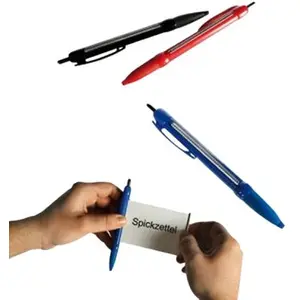 TotalCadeau Stylo triche bannière déroulante bloc note caché pour tricher vert pas cher