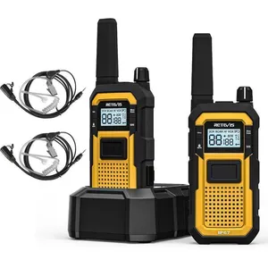Retevis RB648 Talkie Walkie Imperméable, Robustes, IP67 VOX Double PTT, 2000mAh Radio Bidirectionnelle pour Chantier deVendu parcdiscount