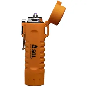 SOL FIRE LITE OPLAADBARE USB AANSTEKER - Oranje pas cher