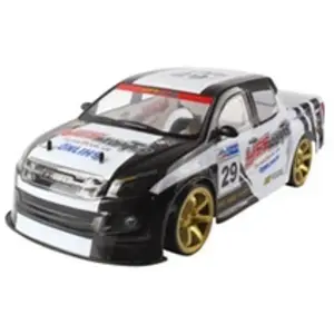 01:10 70 kmh 2.4G RC voiture 4 roues motrices Double batterie haute pu...