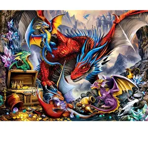 Master Pieces Pièces XXL - Medley - Horde de Dragon - EZ Grip Pieces-32281 pas cher