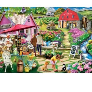 Master Pieces Country Escapes - Stone Mill Vineyards Pieces-32355 pas cher