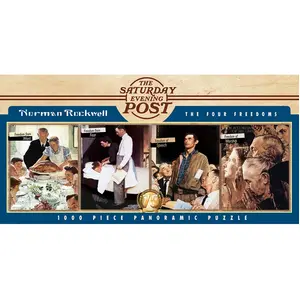 Master Pieces The Four Freedoms Pieces-71817 pas cher