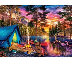 Master Pieces Time Away - Pêche Dans Les Highlands Pieces-72229 pas cher