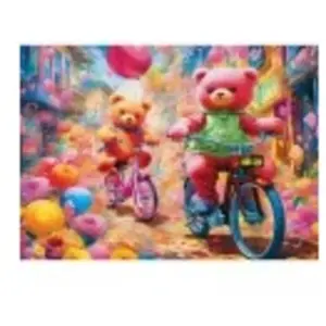 Master Pieces Colorize - Ours en Peluche au Pays des Merveilles Pieces... pas cher