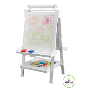 Kidkraft - Chevalet de dessin en bois tableau et ardoise pas cher