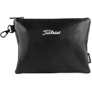 Titleist Pochette zippée classique, noir, taille unique