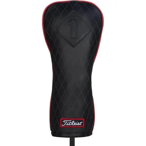 Titleist Headcover Driver Leder Jet Black pas cher