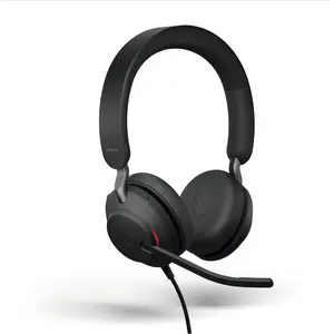 Jabra Evolve2 40 SE (Filaire, USB-A), Casque micro de bureau, Noir pas cher
