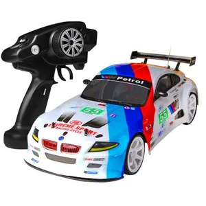 01:10 70 kmh RC voiture 4 roues motrices Double batterie haute puissance LED phares de course de camions_hailoihd279 pas cher