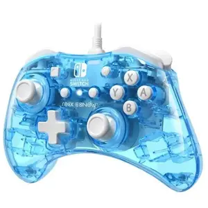 PDP Manette Rock Candy Filaire Bleu Performance Designed Products Pour Nintendo Switch pas cher