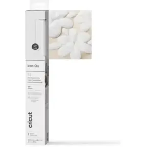 Cricut, Machine de découpe : accessoires, Puff Iron-On WHITE 30x48cm pas cher