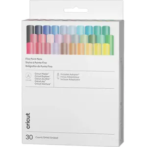 Cricut Stylos à Pointe Fine 0,4 mm Ultimate (Lot de 30) + Adaptateur 2... pas cher