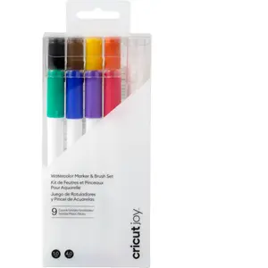 Cricut Joy Marqueurs et Pinceaux Aquarelle Lot de 9 1,0 mm pas cher