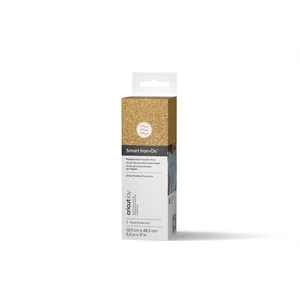 Accessoire CRICUT Joy Smart Iron-On 14x48cm (Glitter Gold) pas cher