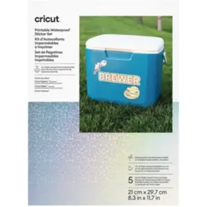 Cricut - Sticker  Set De Stickers Imperméables Et Imprimab