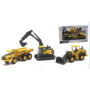 New-Ray New Ray Coffret 3 engins de chantier pas cher