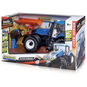 Maisto Tracteur New Holland avec chasse-neige pas cher