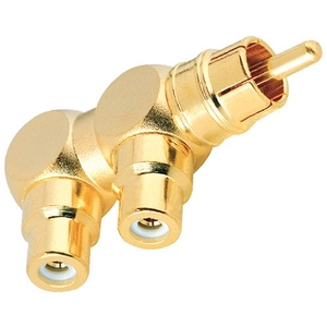 Adaptateurs audio Audioquest Doubleur RCA mâle vers 2 femelles pas cher