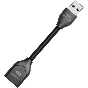 Audioquest DragonTail Micro - extender - Micro USB naar USB A female Kabel pas cher