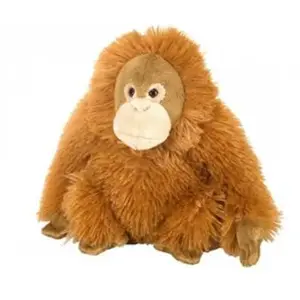 Wild Republic Pluche Orang Oetan knuffel - oranje - 20 cm - knuffels pas cher