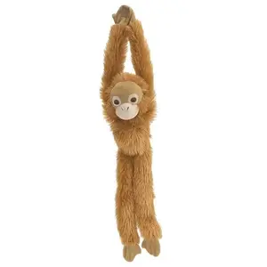 Wild Republic 14469 15254 Hanging Monkey Orange Utan Peluche singe 51 cm pas cher