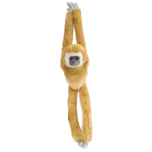 Wild Republic 15258 Hanging Monkey Bonbon en peluche Blanc 51 cm pas cher