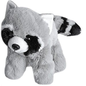 Comparateur de prix : Wild Republic Hug'Ems peluche : raton laveur 18 cm argent