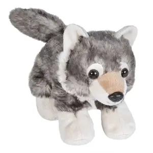 Comparateur de prix : Peluche Loup 18 cm Gris - Wild Republic - Mixte - Enfant - Intérieur