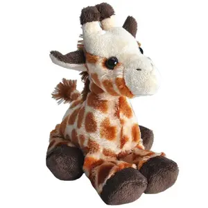Comparateur de prix : Wild Republic 16241 - peluches ---Hug EMS Girafe Peluche Marron 18cm